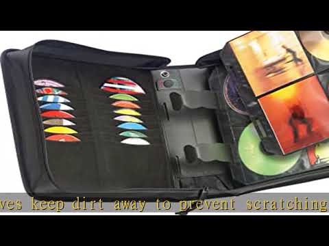 Case Logic CD/DVDW-208 224 Capacity Classic CD/DVD Wallet (Black)