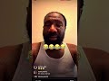 Dude Presses Boskoe On Ig Live Get That Yam Off Yo Face Funny Iglive Shorts