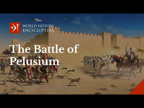 The Battle of Pelusium: a Persian Victory Decided by Cats