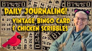 DAILY JOURNALING: BINGO & NATIONAL SCRIBBLE DAY