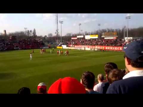 DVSC - Pécs 1-0 2014.03.22 - Gól utáni megőrülés