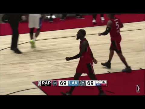 Kevon Harris scoring in transition (Raptors 905)