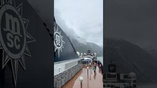 MSC Poesia in Alaska ✨#msccruises #mscpoesia #cruiseship #alaska #cruise #shorts