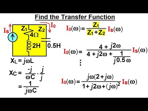 Electrical Engineering Ch 15 Frequency Response 1 of 56 What is a Transfer Function 1 of 3