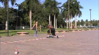 Dre Baldwin: Medicine Ball Speed Ladder Combo Pt. 2 | Leg Power Vertical Jump Workout Training