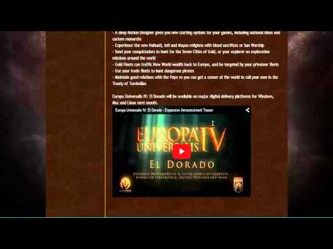 Europa Universalis IV - El Dorado DLC Features! (Confirmed)