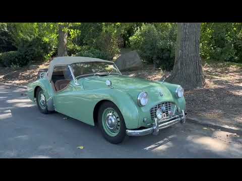 Restored Weekend Driver! 1956 Triumph TR3 Small-Mouth