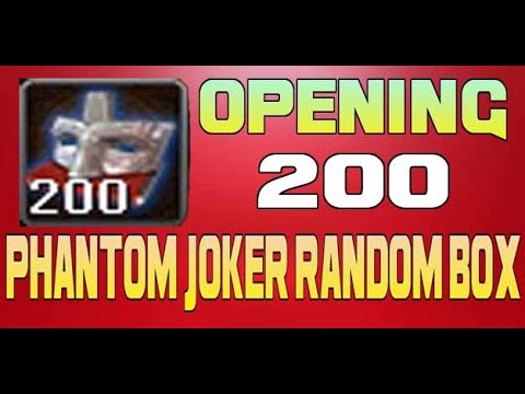 Opening Phantom Joker Random Box  | Atlantica Online