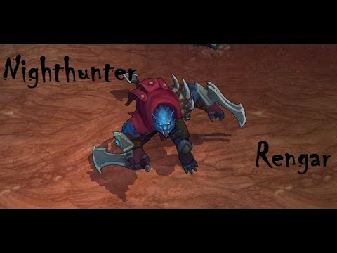 LoL - Nighthunter Rengar skin spotlight