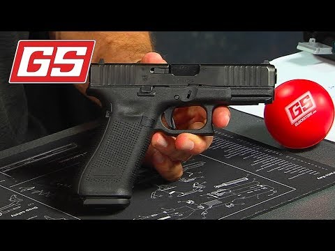 Lenny shows off the Glock 45, and yes… it's a 9mm!