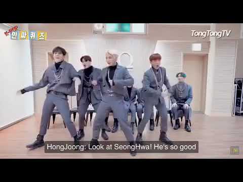 Ateez dancing to blackpink ddu du ddu du