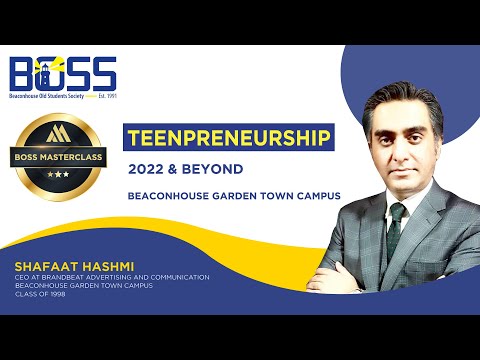BOSS Masterclass | Teenpreneurship 2022 and beyond