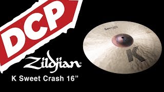 Video thumbnail for Zildjian K Sweet Crash Cymbal 16" K0702 by Drum Center of Portsmouth