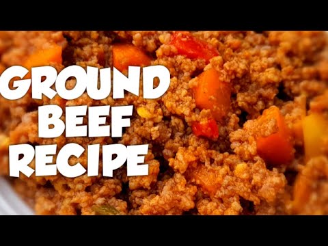 Hearty Meat Sauce | Easy Ground Beef Recipe. Quick &...