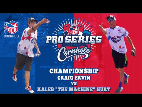 PRO-SERIES CHAMPIONSHIP-THE MACHINE VS ERVIN: ACO PRO-SERIES INVITATIONAL/ KALEB HURT VS CRAIG ERVIN