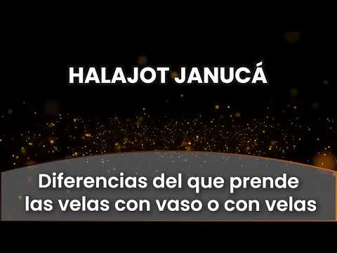 5 - Diferencias del que prende las velas con vaso o con vela