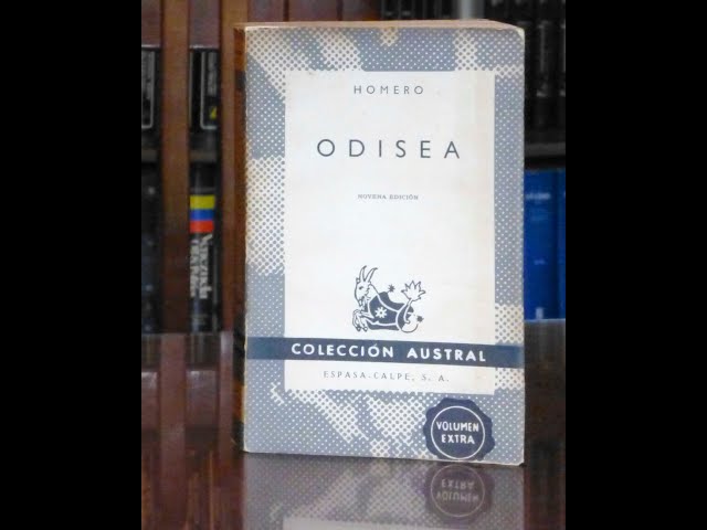Vídeo relacionado con Odisea: Traducción de Luis Segalà y Estalella. Edición de Antonio López Eire. Guía de lectura de Alfonso Cuatrecasas Targa (Poesía)