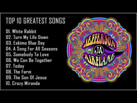 Jefferson Airplane Greatest Hits Full Album - Best Songs of Jefferson Airplane