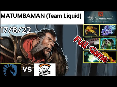 MATUMBAMAN (Team Liquid) vs. Virtus.Pro - LB Round 4 - The International 2017 Full Game TI7 Lycan