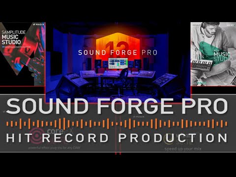 New Audio Production Software Bundle  ( Samplitude Studio | SoundForge Pro | ACID | VSTs)