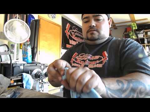 How to make a turning tool for leafing.