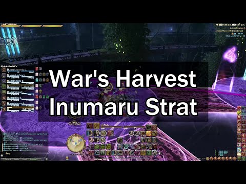 FFXIV - P7S War's Harvest Inumaru strat quick guide