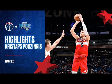 Highlights: Kristaps Porzingis with 30 points vs. Orlando Magic
