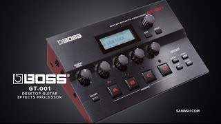 Video thumbnail for Boss GT-001 Desktop Guitar Effects Processor | Quicklook by Sam Ash Music