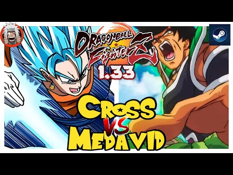 DBFZ MeDavid vs Cross (VegettoSSB, Zamasu, Black) vs (Jiren, BrolyDBS, Black)