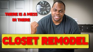 Clean Up Network Closet and Remodel