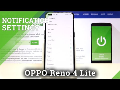 How to Customize Notification Settings in OPPO Reno 4 Lite – Switch Voicemail Notification Sound