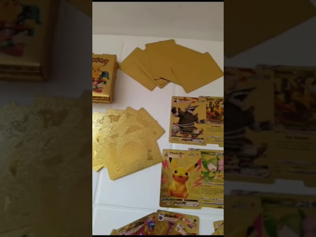 Vídeo relacionado con XPJBKC 55 Piezas de Tarjetas de Anime Coleccionables, Colección de Oro, Tarjetas Ultra Raras Garantizadas