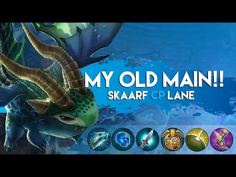 Vainglory Gameplay - Episode 179: MY OLD MAIN!! Skaarf |CP| Lane Gameplay |1.15|