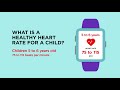 What Is A Healthy Heart Rate For A Child?