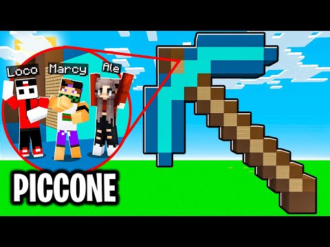 SI PUÓ SOPRAVVIVERE IN UN PICCONE DI DIAMANTE? - Minecraft ITA