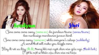 [ROM/ENGSUB/VIETSUB] SNSD Yuri & Seohyun – Secret (Lyrics)