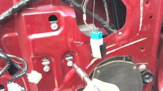 2005 Chevy Impala window regulator and motor DIY