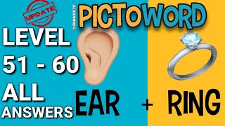 Pictoword Level 51 52 53 54 55 56 57 58 59 60 ALL ANSWERS
