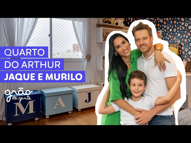 VOCÊ VAI SE SURPREENDER COM TEMA DO QUARTO DE ARTHUR, FILHO DE JAQUE E MURILO  (NÃO É VÔLEI)