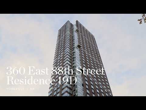 Virtual tour of 360 East 88th Street, 19D, Yorkville, New York