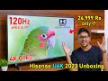 Killer 4K QLED TV for only 24,999 Rs... Hisense U6K TV Unboxing 😱