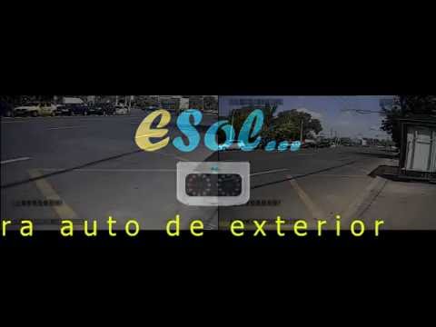 ESol - Camera auto de exterior 2 in 1 960H