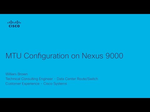 Configure MTU on Cisco Nexus 9000 | Fix Interface Errors