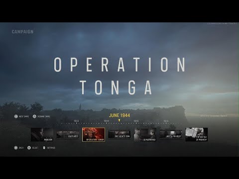 Call of Duty: Vanguard Mission Select