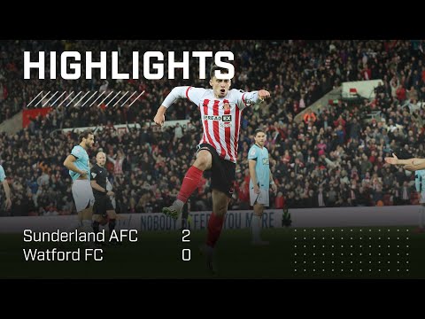 Five Wins In Six | Sunderland AFC 2 - 0 Watford FC | EFL Championship Highlights