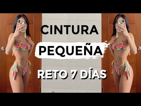 EJERCICIOS PARA CINTURA! Rutina Para Cintura Pequeña! *RETO 7 DÍAS*