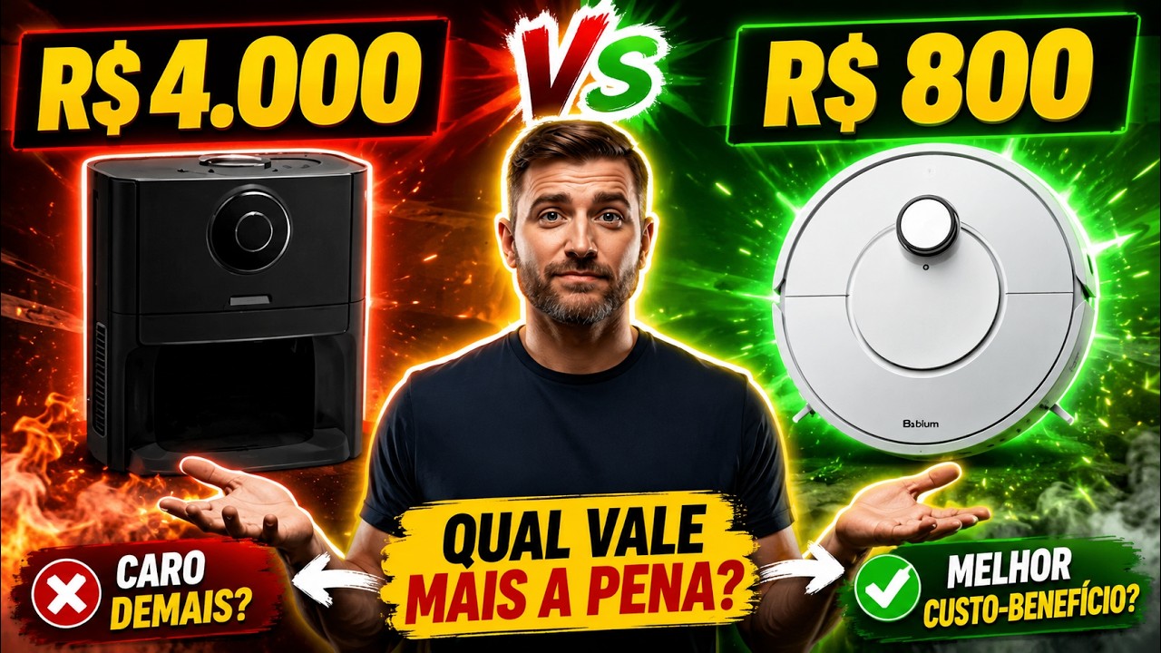 TOP 5 ROBÔ ASPIRADOR 2026: Qual Vale a Pena? 🧐 Não Compre Antes de Ver Isso! (Custo-Benefício)