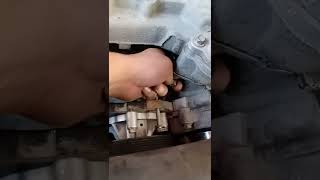 2005 ford f150 stx 4.6l replacing cylinder head temperature sensor  code P1299.