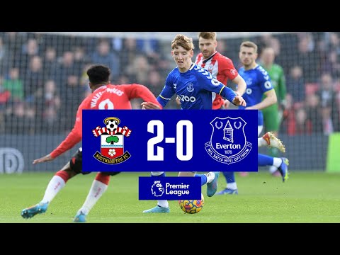SOUTHAMPTON 2-0 EVERTON | PREMIER LEAGUE HIGHLIGHTS