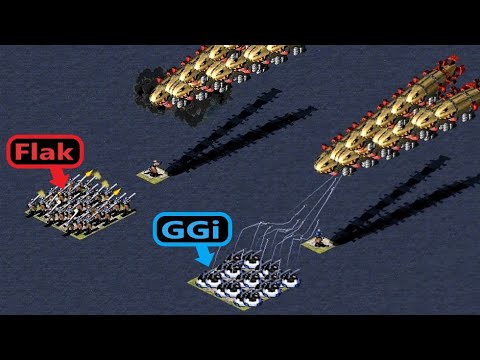 Flak Troopers vs GGi's - Red Alert 2